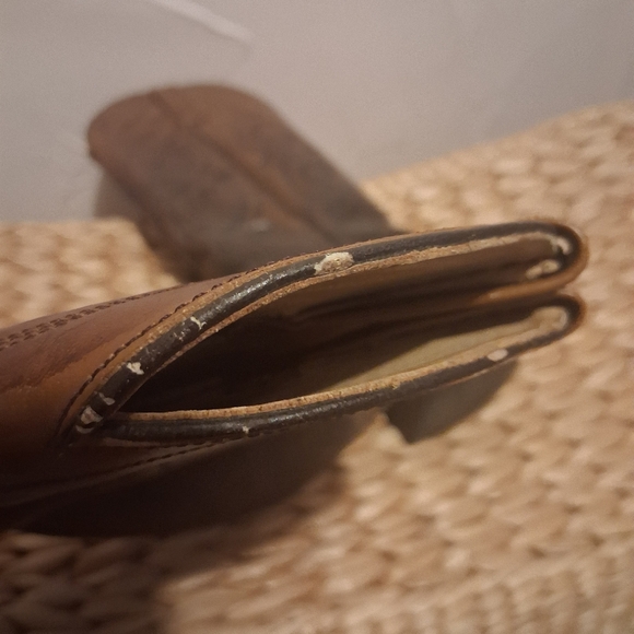 Vintage Leather Mens Brown Cowboy Boots Weatern Rodeo 9 - Picture 7 of 7